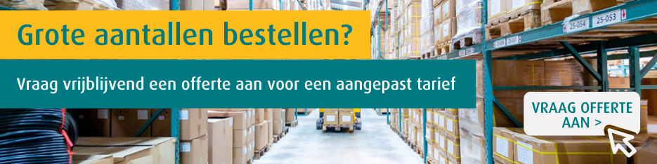 Grote aantallen bestellen? 